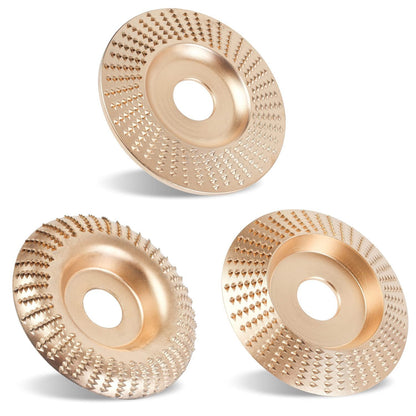 🔥 3PCS 4" Wood Carving Disc Set — The Ultimate Woodworking Game-Changer