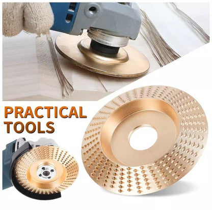 🔥 3PCS 4" Wood Carving Disc Set — The Ultimate Woodworking Game-Changer